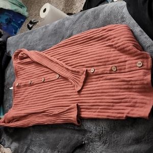 Windsor fashion dress size small fall color pink/red